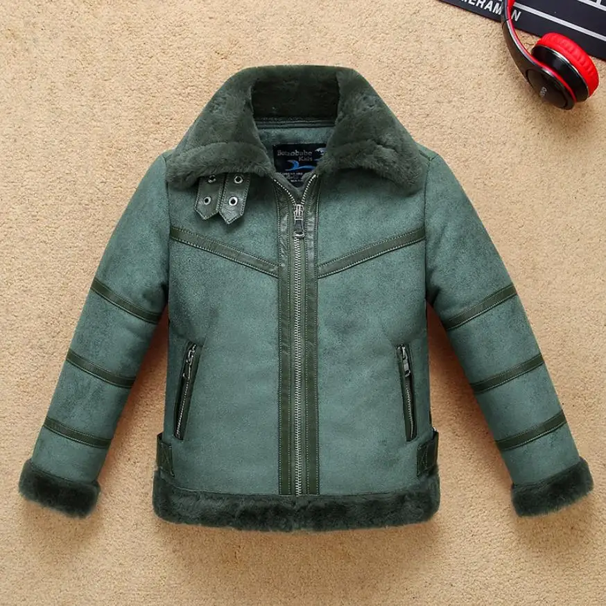 Детская парка из искусственного меха зимняя новая верхняя одежда искусственной