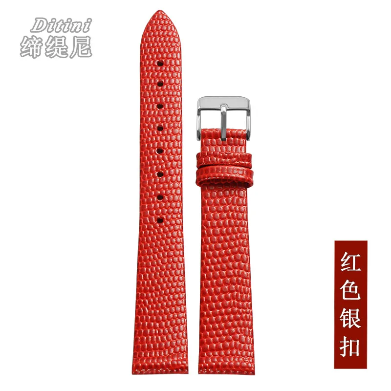 Женские Ремешки для наручных часов из натуральной кожи 12 мм 14 корова часы с