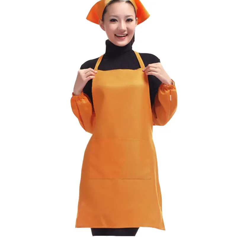 

2021 new high quality women's apron Kitchen Apron oil proof and antifouling