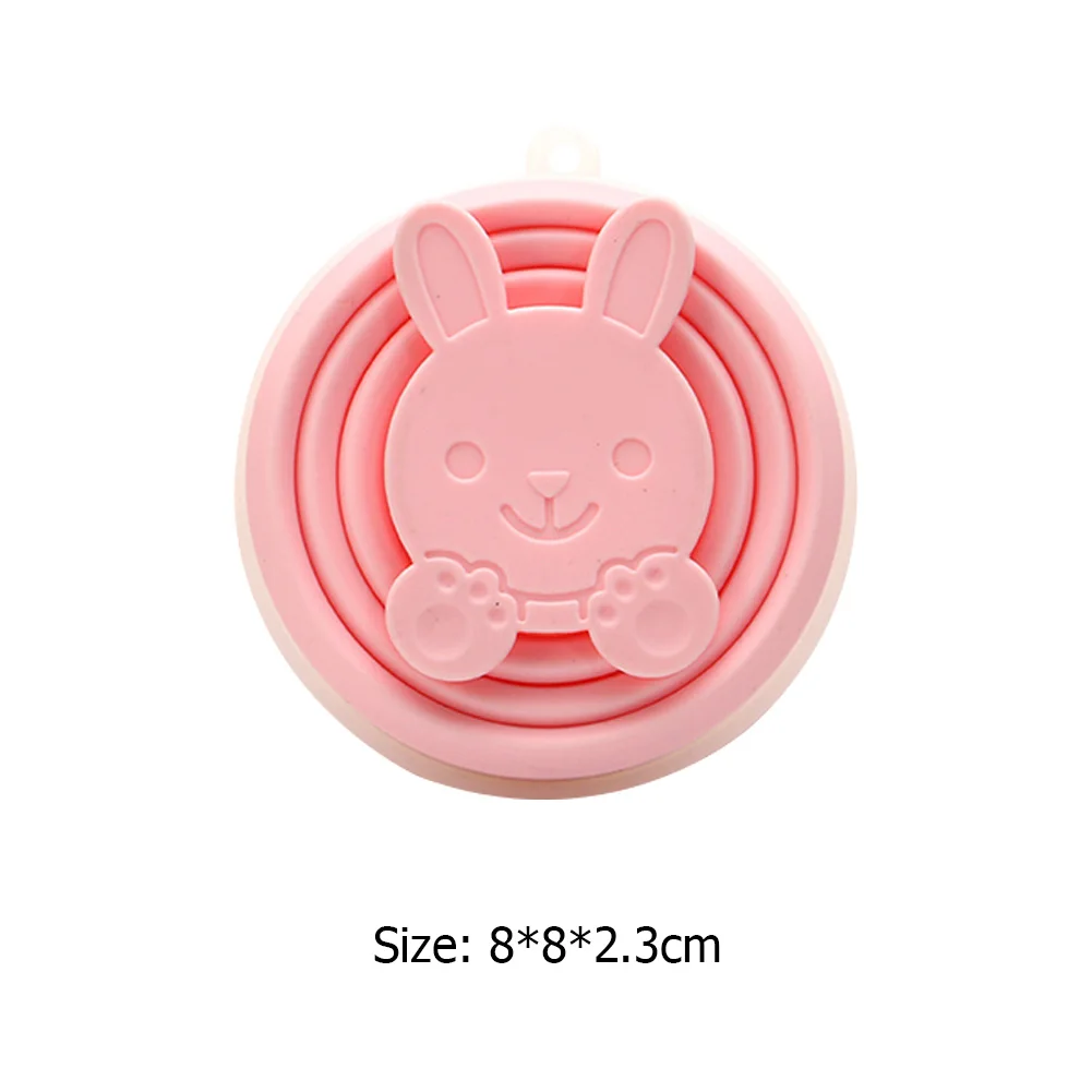 

1Pc 200ml Portable Silicone Retractable Folding Cup With Lid Telescopic Collapsible Drinking Cup Outdoor Travel Water Cup