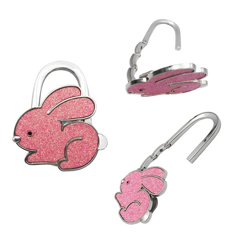 Переносной крючок для сумок складной стол сумка в форме кролика кошелек