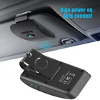 Автомобильный солнцезащитный козырек Bluetooth 5,0, аудиоприемник, громкая связь, многоточечный звонок, интеллектуальная вибрация, автомобильный Bluetooth-динамик