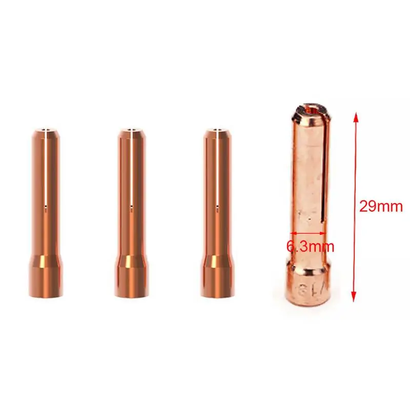 

22 PCS TIG Welding Torch Accessories Kit Collets Body Glass Cup Stubby Gas Lens Kit for WP-17/18/26 Welding Tools