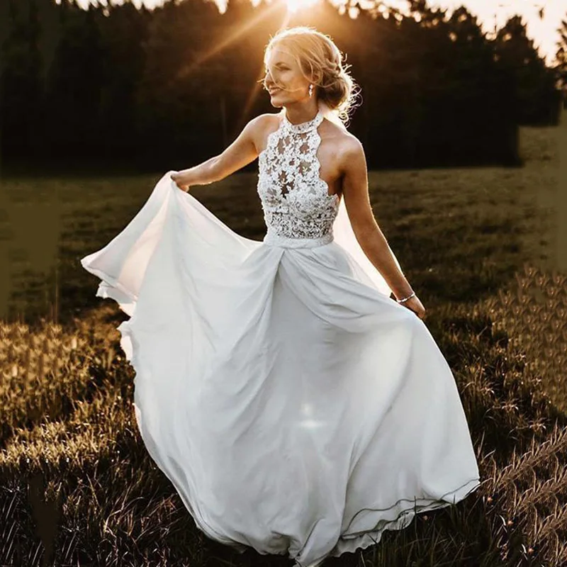 

BAZIIINGAAA Simple Wedding Dress Lace Little Beading Strapless Dress Luxury Wedding Gowns Bridal Can Be Washed Bride Dresses