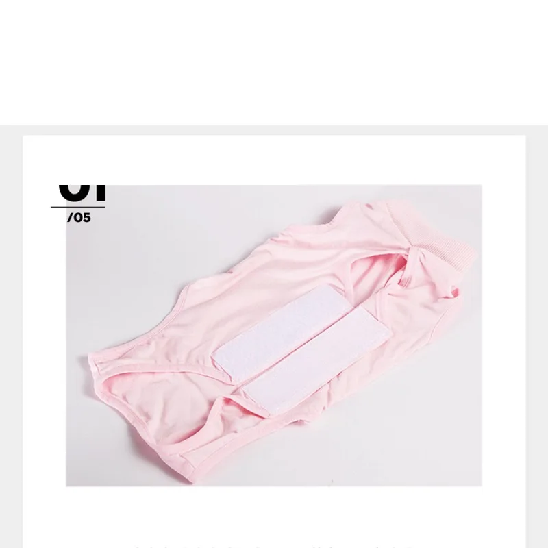 

Cat Clothes Cat Surgical Gown Suit Weaning Clothes Anti-licking Elastic Pet Cat Clothes Cat Summer Clothes Short Sleeve