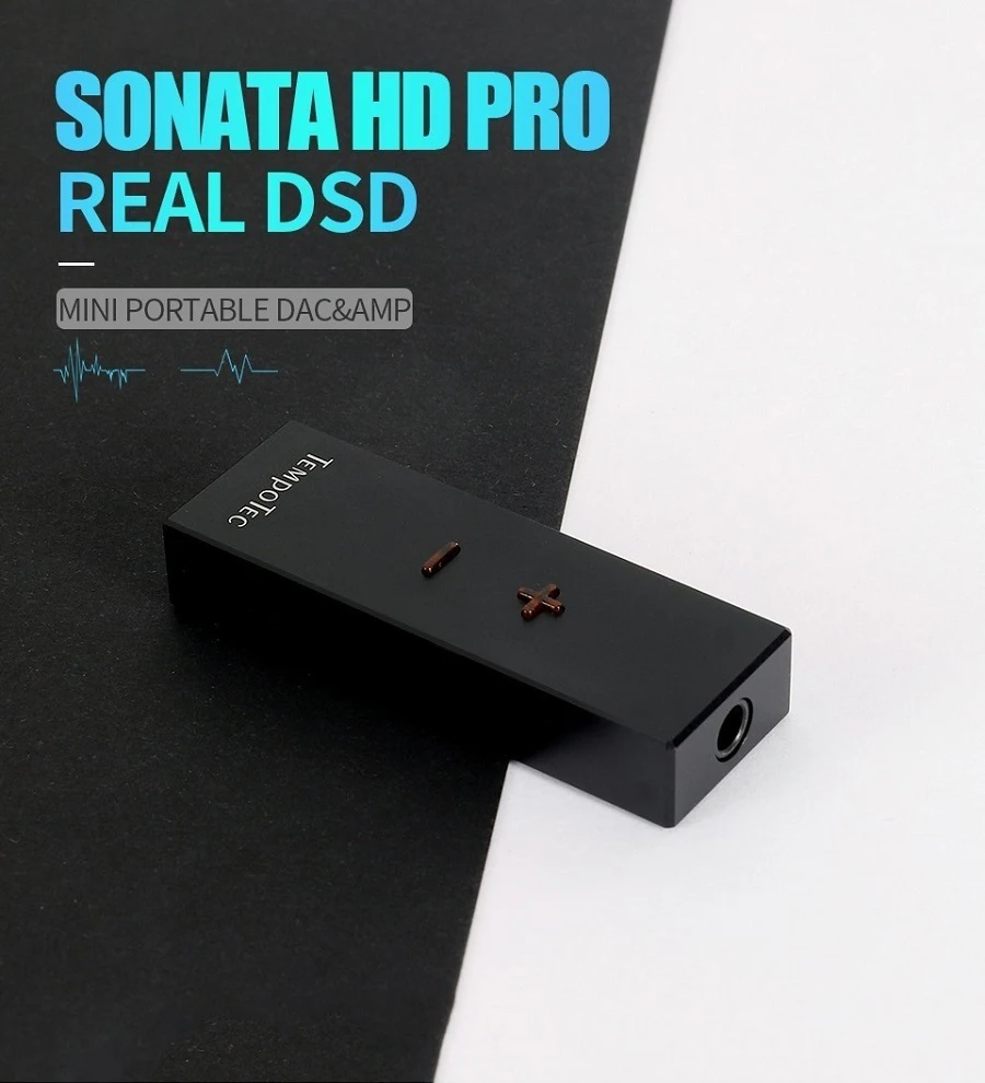 TempoTec SONATA HD PRO TYPE C до 3,5 мм DSD256 для Android и iPhone усилитель для наушников адаптер ЦАП