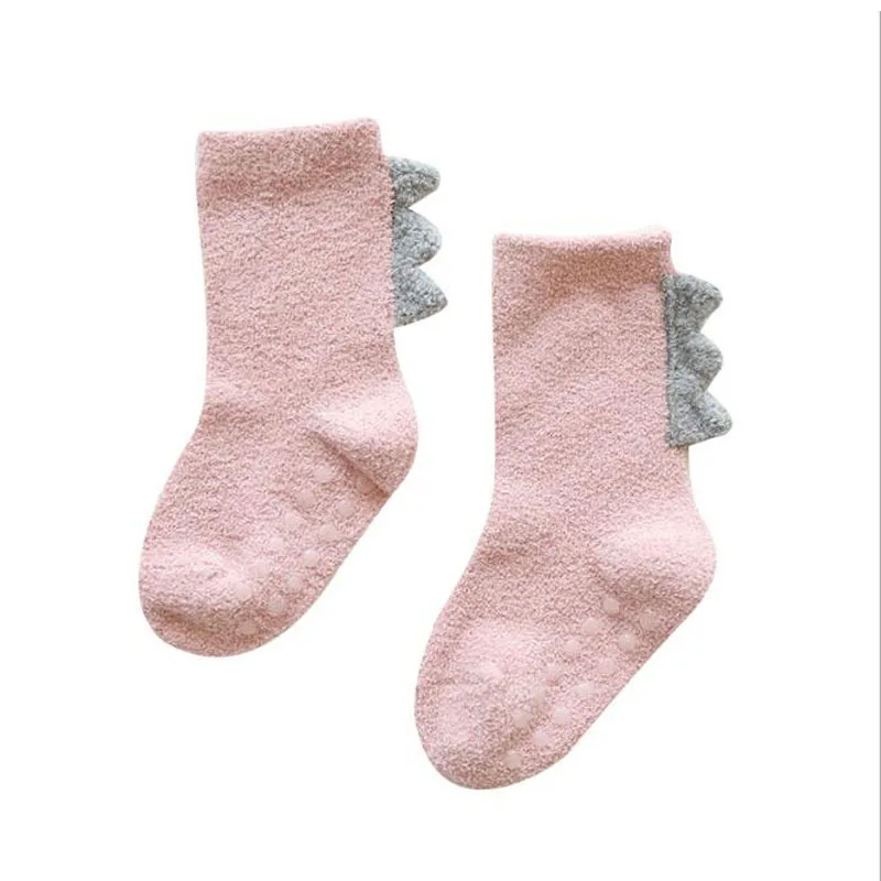 New Coral Velvet Thicker Warm Baby Boys Girls Toddler Socks Anti-Slip Winter Infant Kids Floor | Детская одежда и обувь