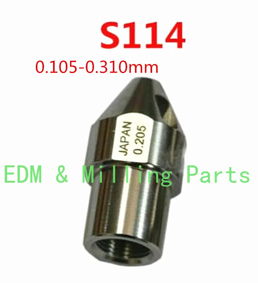 

Wire EDM S114 3438115 Diamond Guide 0.105-0.310mm For CNC SEIBU Machine EW-A5S/A7S/B3S3/C3/C5S/C5S2(AWF)/EW-B/EWR-300A2 Service