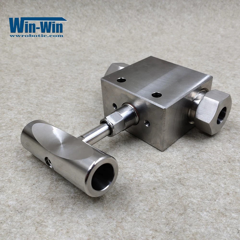 

Waterjet Spare Parts Valve 10078889 9/16'' Straight Two-way Straight Valve, 9/16in.