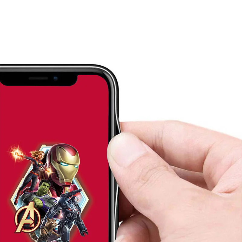 Чехол для телефона ROCK из закаленного стекла Xiaomi mi 8 9 Marvel Мстители Железный