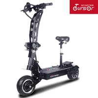 2020 toursor e8p higher version 11inch panasonic 60v72v5600w7000w electric scooter with hydraulic shock absorption
