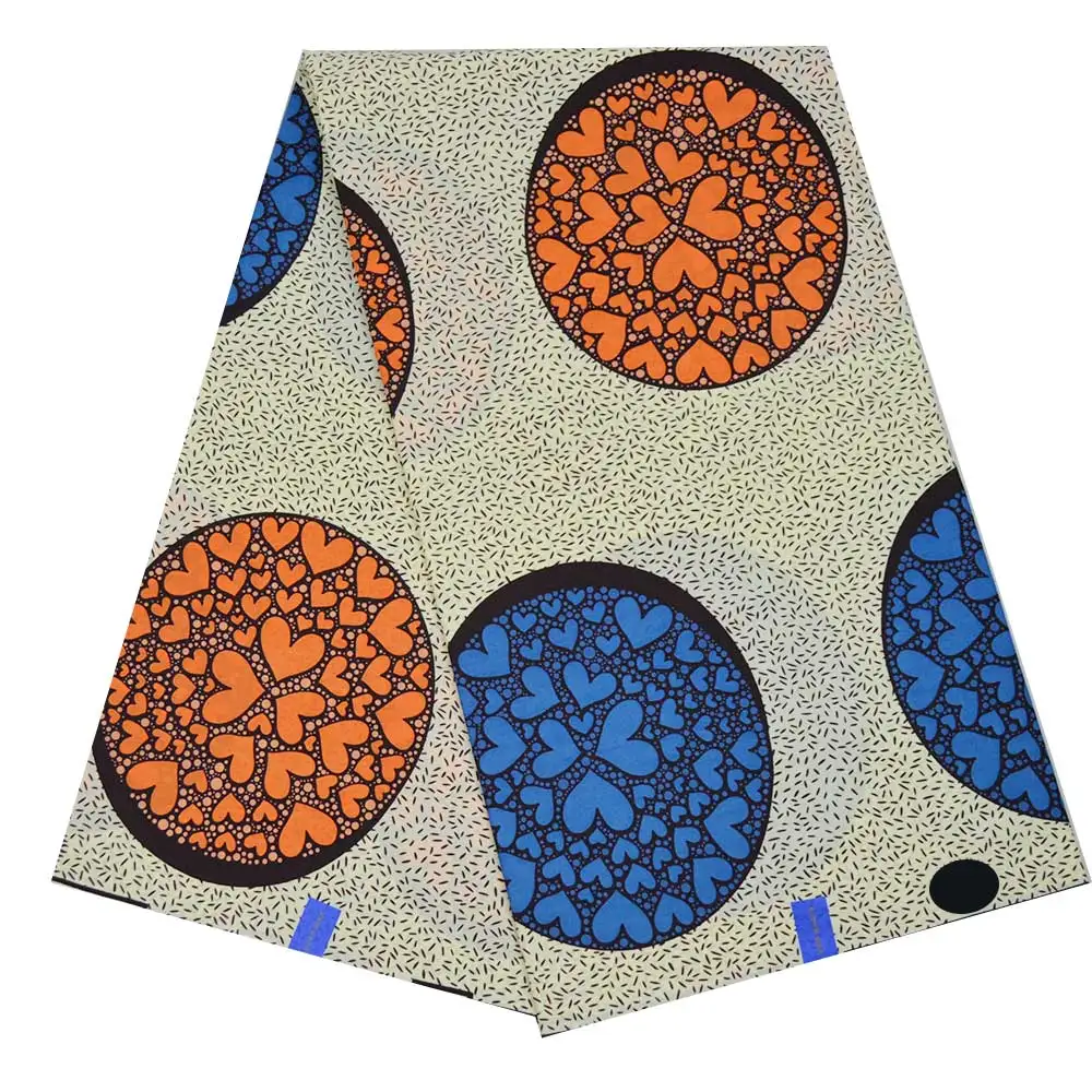 Высококачественная африканская вощеная ткань для шитья платьев праздвечерние