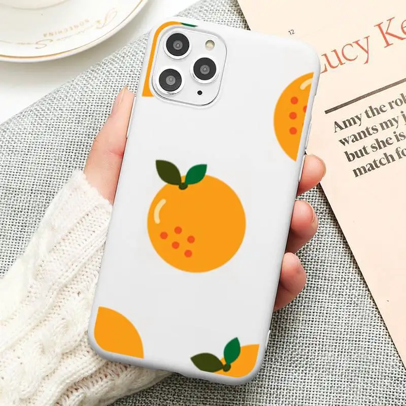 

Sweety cute Summer Fruit Phone Case Candy Color for iPhone 11 12 mini pro XS MAX 8 7 6 6S Plus X 5S SE 2020 XR