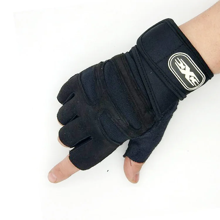 Перчатки для велоспорта, Нескользящие дышащие митенки с закрытыми пальцами, для горного велосипеда, спортзала, фитнеса, летние от AliExpress WW