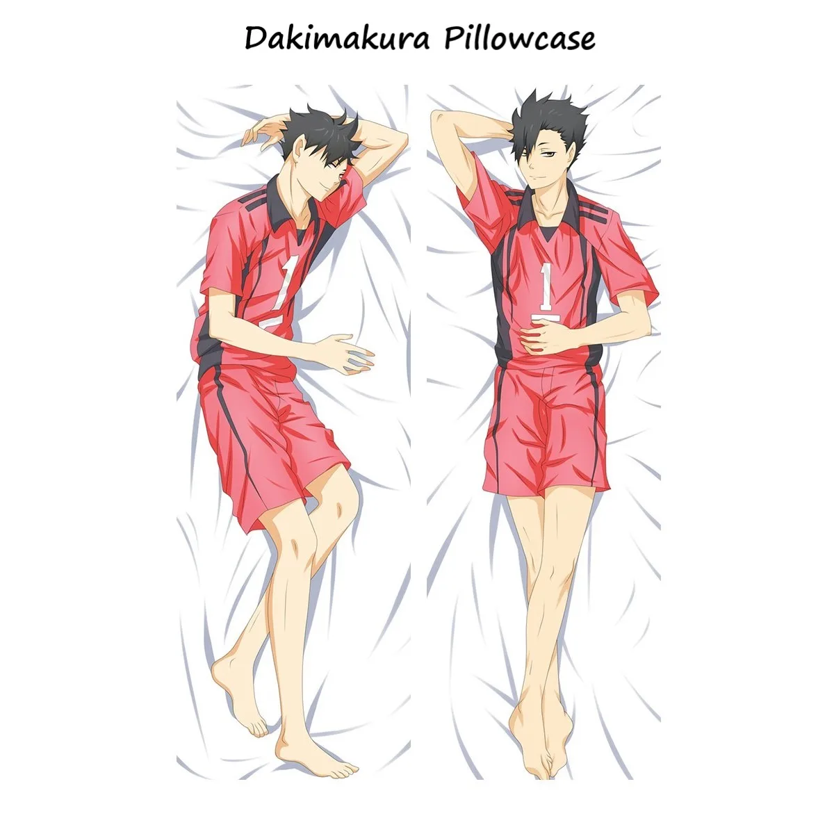 

Haikyuu!! Dakimakura Pillowcase Daichi Kageyama Hinata Cosplay Anime Body Pillow Volleyball Boy Print 150x50 Bed Sleeping Pillow