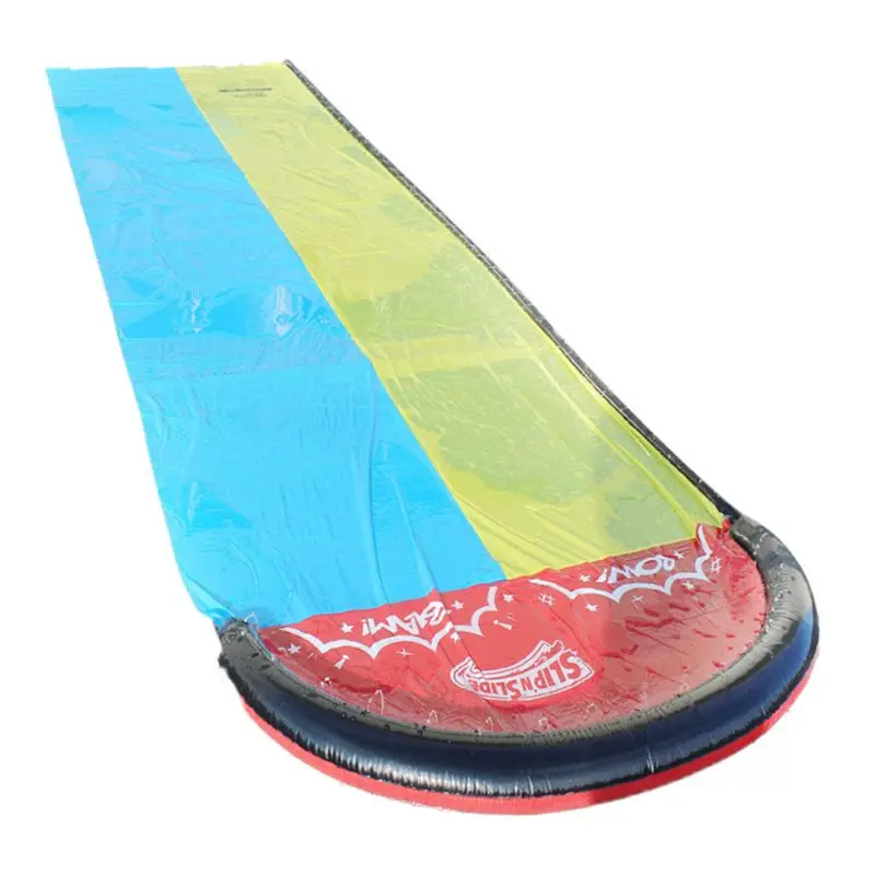 Гигантский всплеск Спринт водная горка две гоночные полосы и брызги бассейн