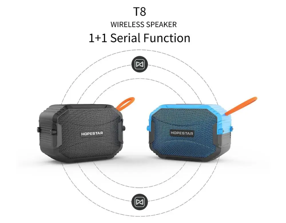 

Outdoor Waterproof Mini Bluetooth Speaker Portable Wireless Loudspeaker Sound System 3D Stereo Music Surround