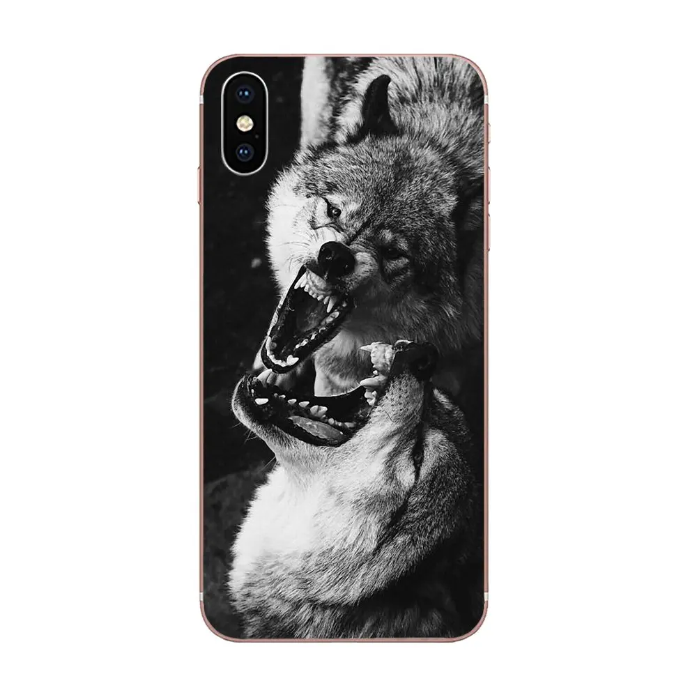 Чехлы из ТПУ для Galaxy Grand A3 A5 A7 A8 A9 A9S On5 On7 Plus Pro Star 2015 2016 2017 2018 Wolf Roar In The Night | Мобильные