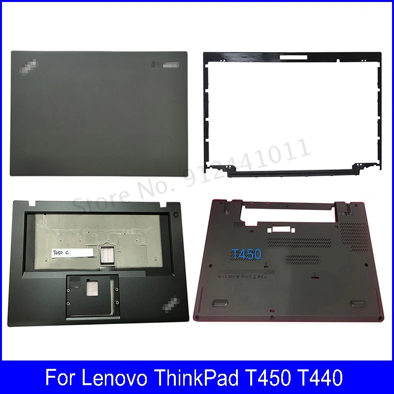 

NEW Laptop LCD Back Cover For Lenovo ThinkPad T450 T440 Front Bezel Inner Frame Palmrest Bottom Case A B C D Cover Non Touch