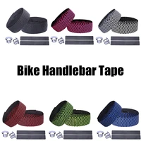 1 pair durable shock handle silica gel anti slip mtb bike handlebar tape wrap road bicycle