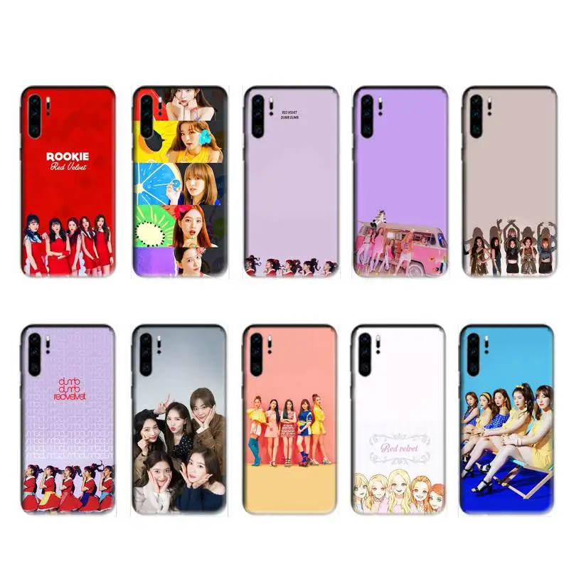 Red Velvet Phone Case For Huawei P20 P30 P40 Pro Mate 10 20 30 Pro Lite P Smart Y 6p 8s 9s 2019 Plus Nova 3I Funda