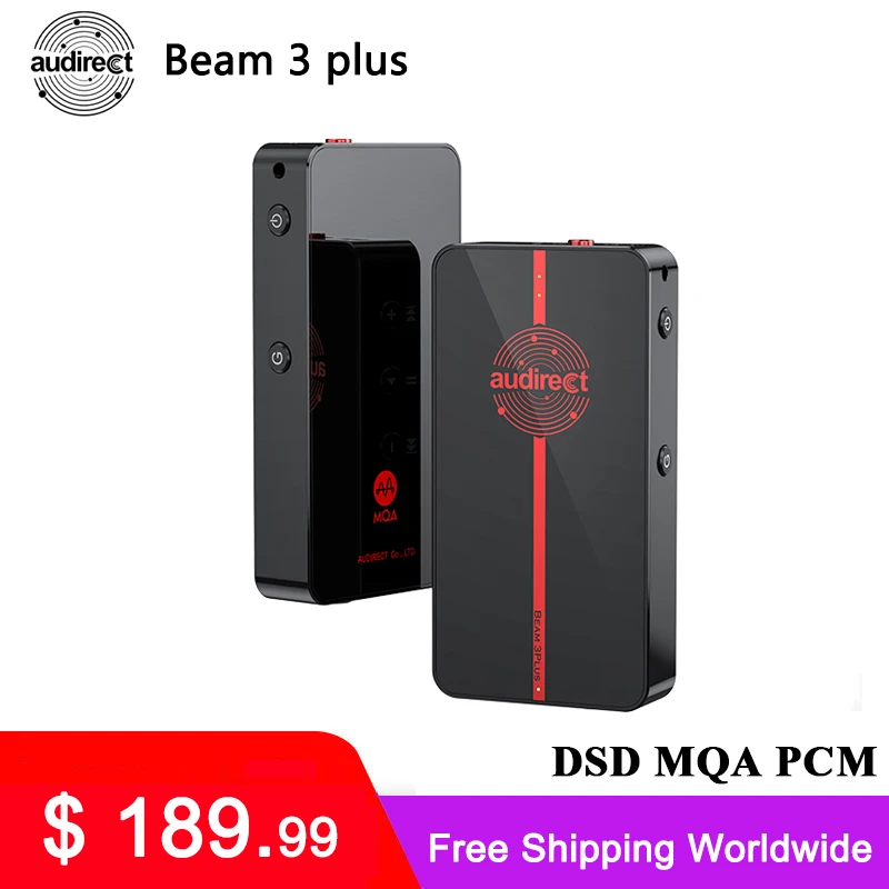 Усилитель для наушников Hilidac Audirect Beam3 plus MQA DAC ES9281AC Bluetooth Поддержка sbc/aac/aptx HD/LDAC с 3 5