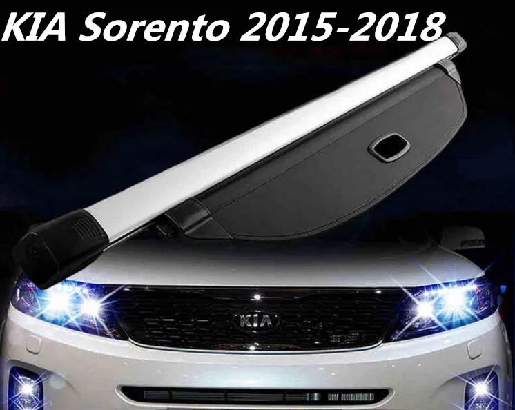 Защитный чехол для багажника KIA Sorento 2015 2016 2017 2018 (черный бежевый)|Задние багажники