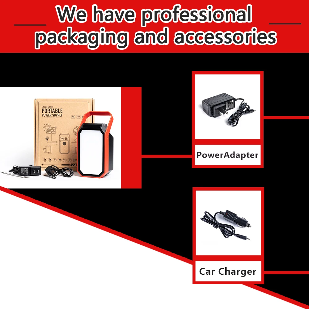 

120W Portable Power Station 83.25Wh(22500mAh) Camping Lithium Battery Pack with AC 110V 220V 240V Output