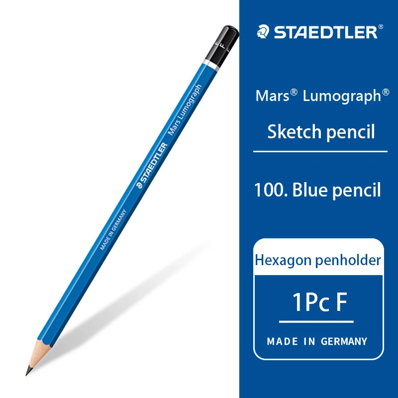 

STAEDTLER 100 синий карандаш