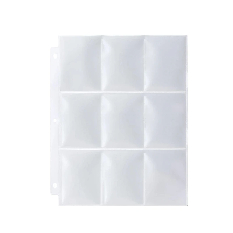 20 штук торговой игровые карты рукава хранение бумажников страницы альбома