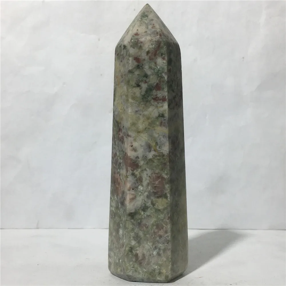 Натуральный башня Рубин Кианит кристалл кварца подарок домашнего интерьера