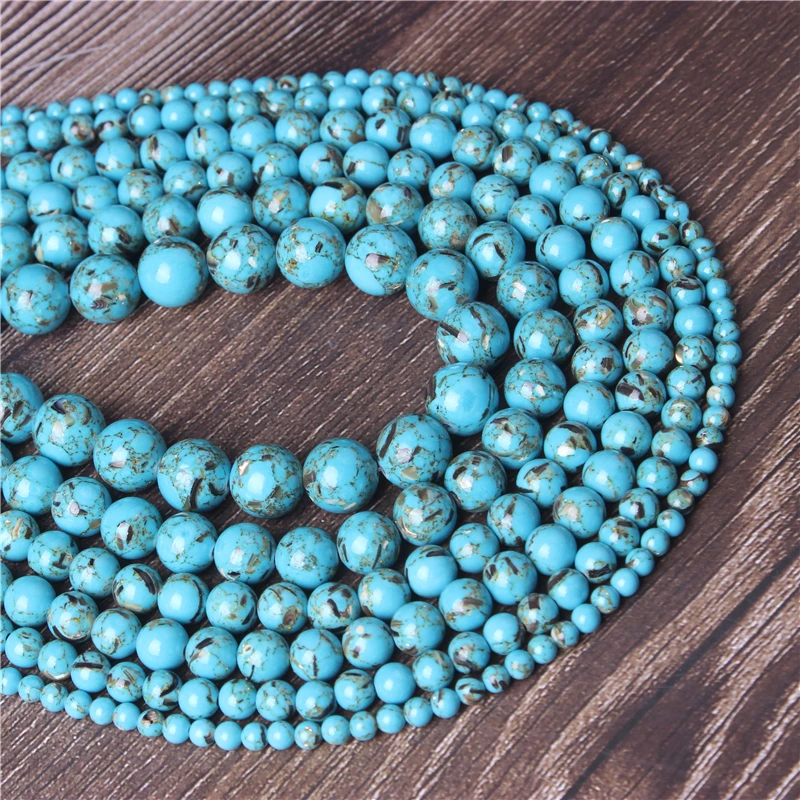 

Langley fashion jewelry 4 / 6 / 8 / 10 / 12mm natural gem shell loose bead series DIY men's and women's bracelet accessories