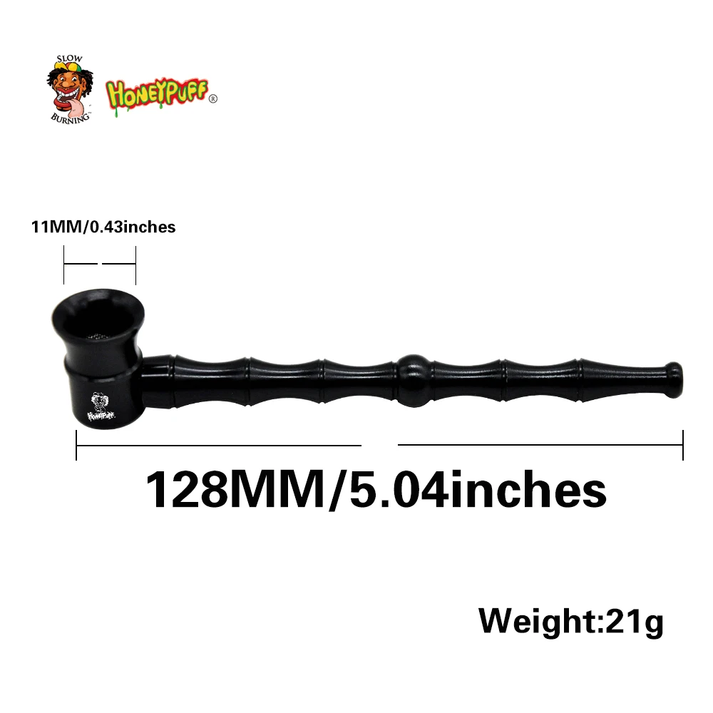 Портативная курительная трубка для табака Honeypuff и травки измельчитель трав