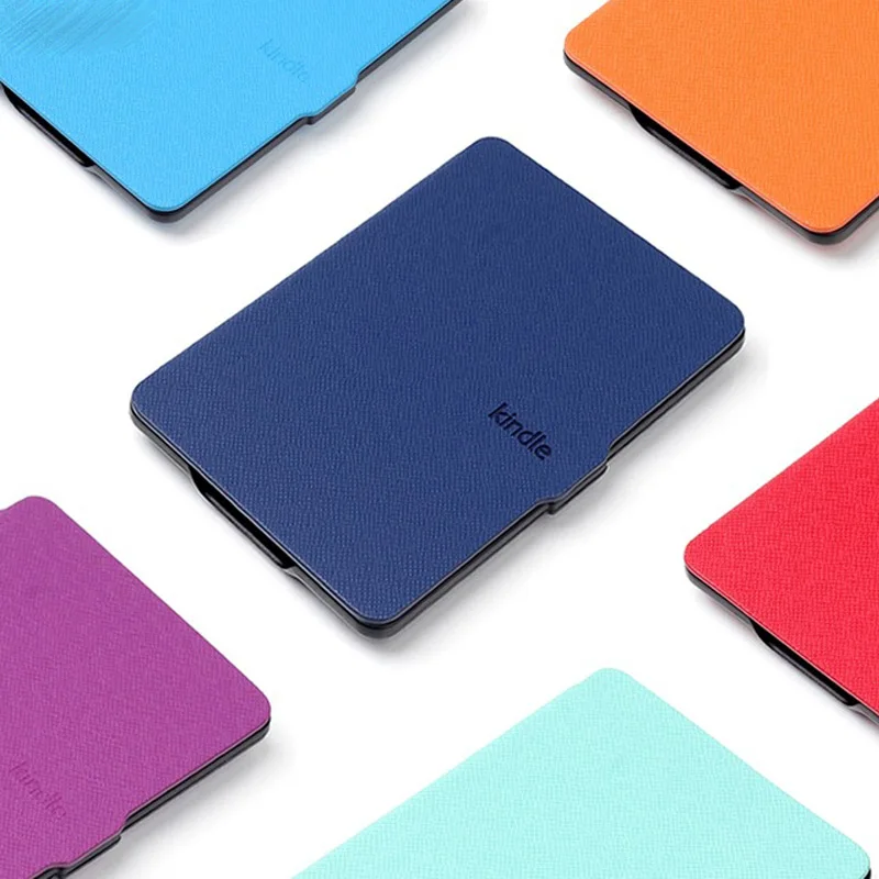 

Ultra Slim Sleep Case for Amazon Kindle Paper white 1 2 3 6" Case for Kindle Paperwhite 123 Wake Up Case+Film+Stylus Pen