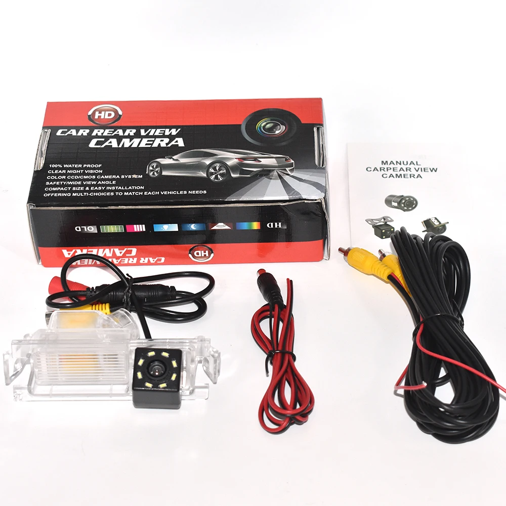 Автомобильная камера заднего вида ZJCGO CCD HD для Kia Rio R UB Pride K2 Pegas 2011 ~ 2019 | Автомобили и