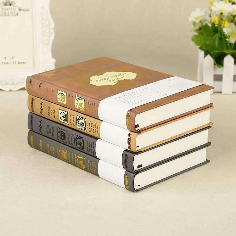 Европейский стиль уплотненного ретро волшебная книга блокнот канцелярские творческие A5 толще блокнот дневник классический подарок.