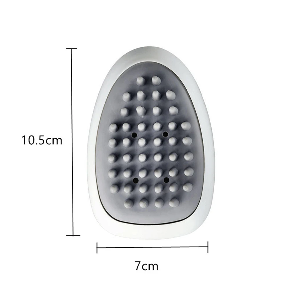 

Plain scalp massage shampoo brush Adult men and women clean scalp massage brush Creative compact shampoo artifact