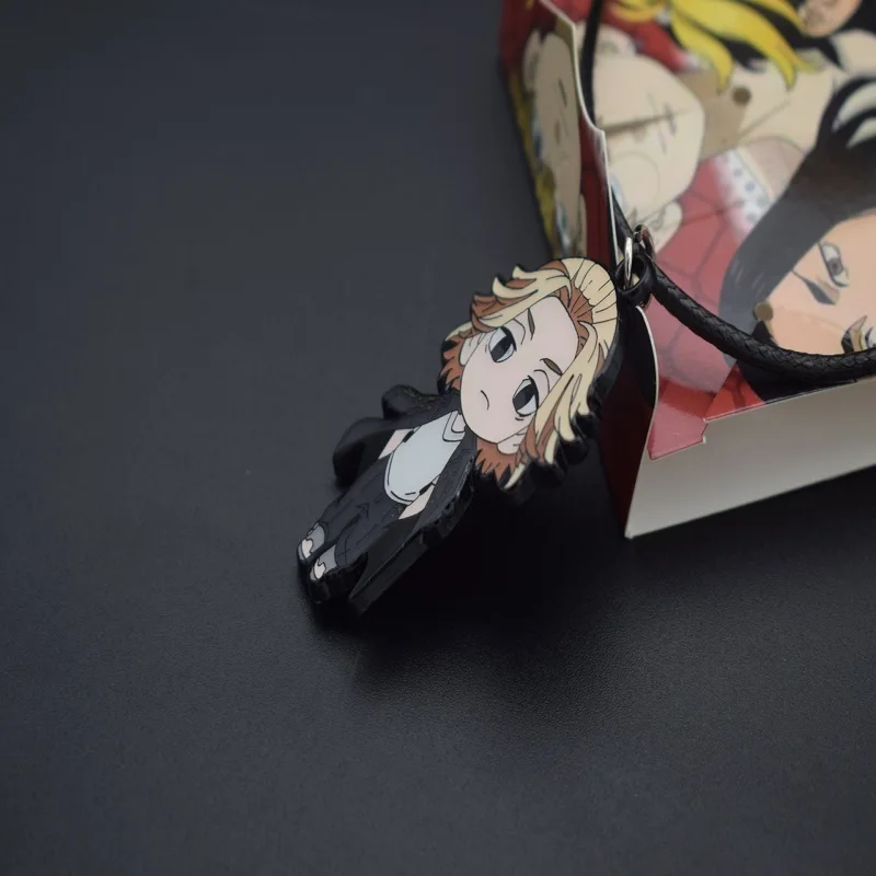 

Anime Tokyo Revengers Keychain Acrylic Figure Manjiro Ken Takemichi Hinata Atsushi Chibi Bag Keyrings Fans Collection Key Chains