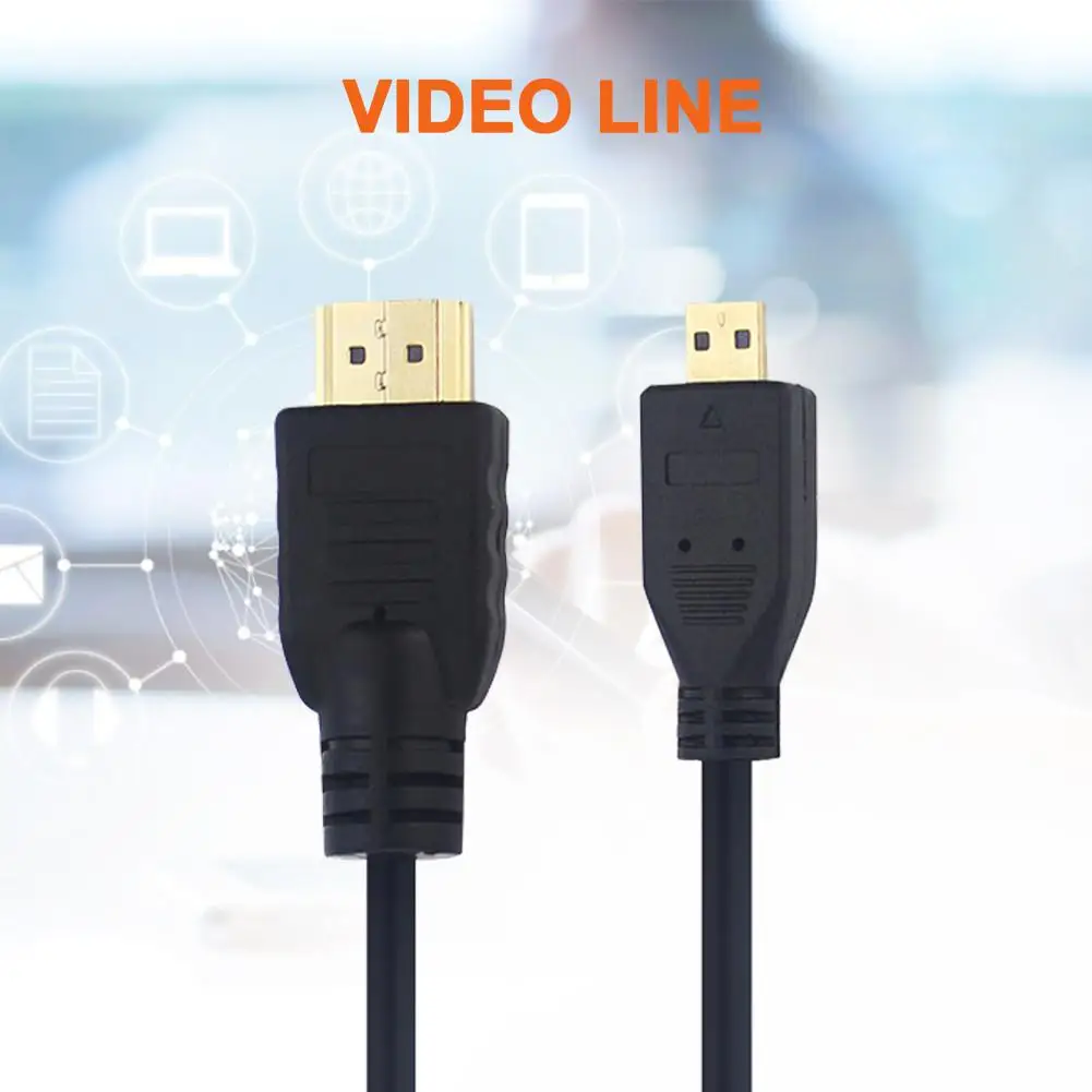 1 5 м HDMI видео адаптер Кабель Micro к HD кабель 4K для Raspberry Pi 4/4B подключение цифровой