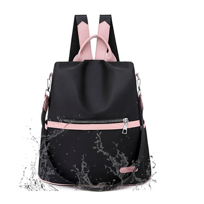 

Oxford Cloth Backpack Women Fashion Trend Travel Backpack Anti-Theft Student Schoolbag Women