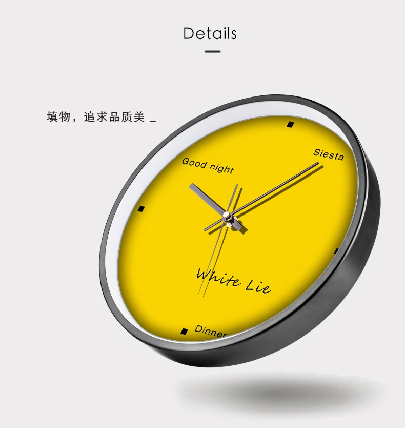 Скандинавские цифровые настенные часы для гостиной бесшумные кварцевые спальни