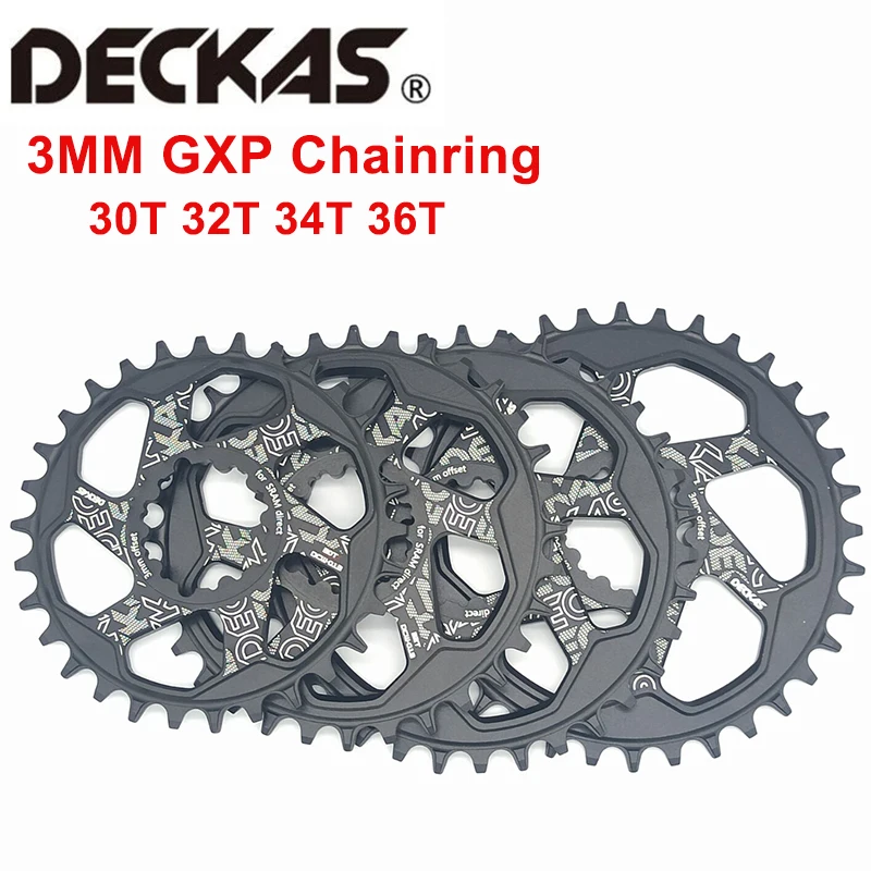 Горный велосипед Deckas 3 мм Gxp горный для горных велосипедов 30T 32T 34T 36T 38T корона