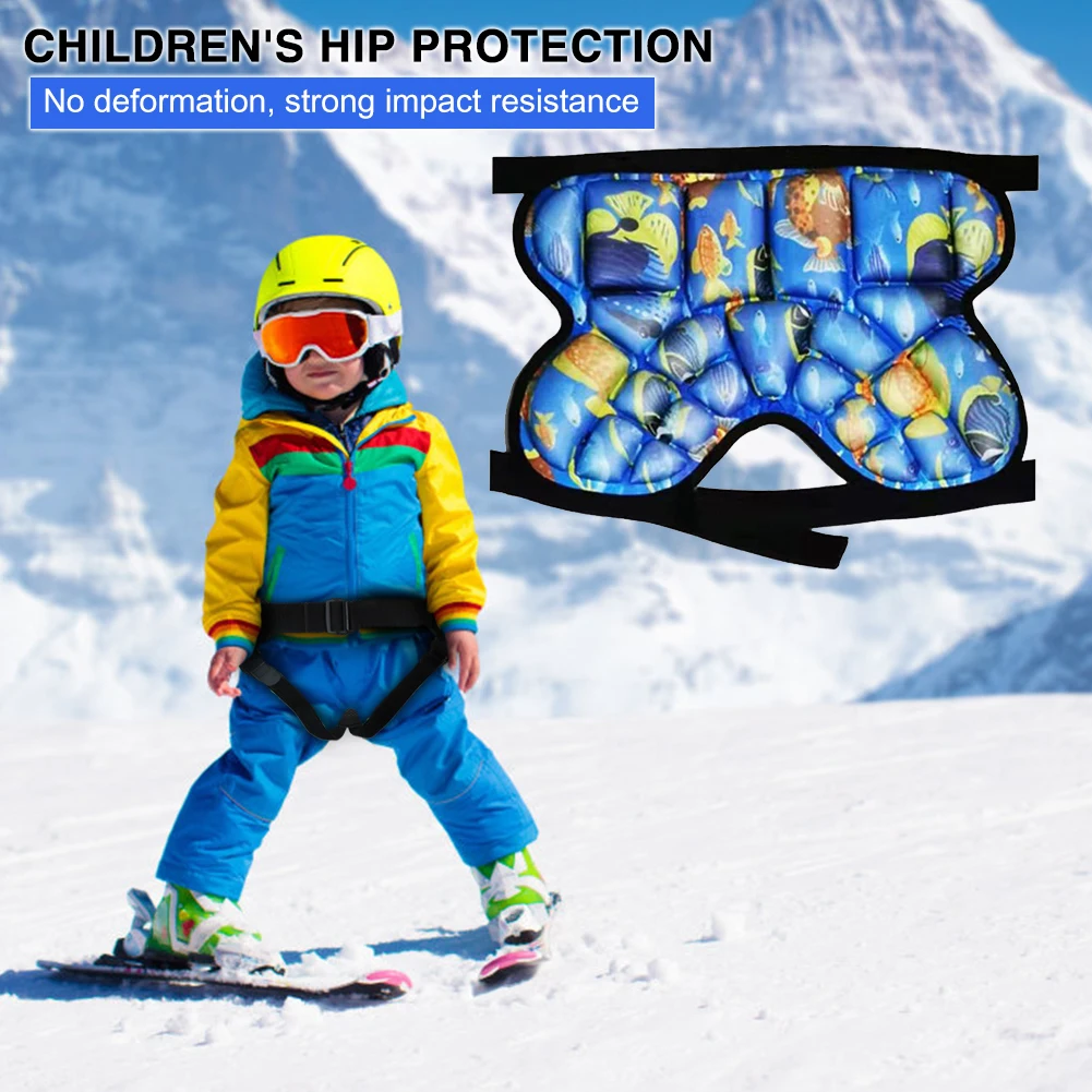 

Лыжные защитные штаны для скейтборда с мягкой подкладкой, уличные Защитные шорты для катания на роликах, защита от падения, теплые аксессуа...