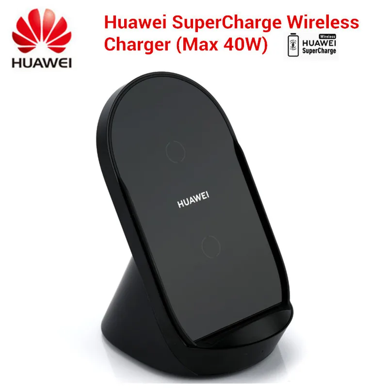 Huawei CP62 SuperCharge Wireless Charger Stand 40W Max Vertical Desktop For Huawei Qi Charge For iPhone11/12/13/Samsung