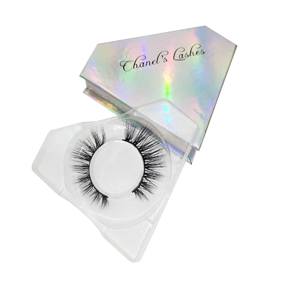 Алмазные Заказные норковые ресницы блестящая коробка Черная пятница целые