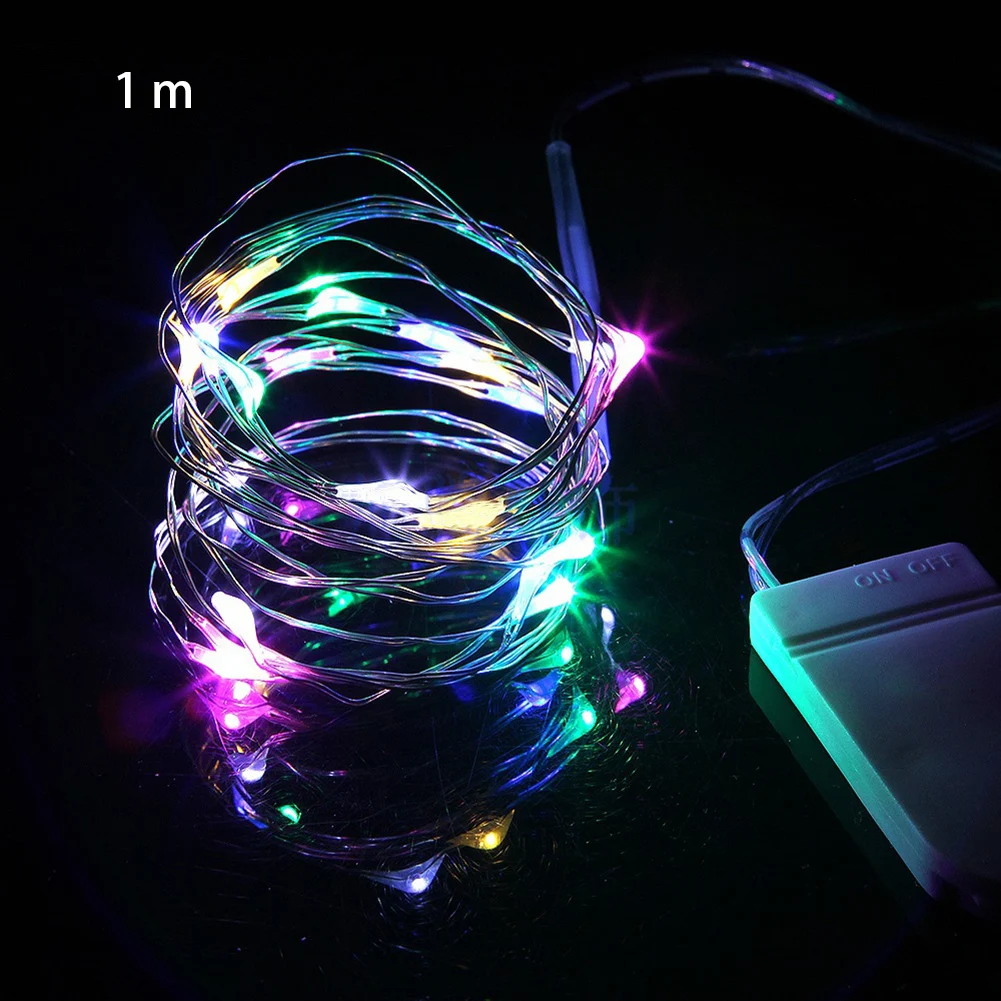 

Mini Copper Wire Fairy Light Chain Night Wedding Holiday Decor Waterproof Battery Powered Party Led Christmas Romantic Garland