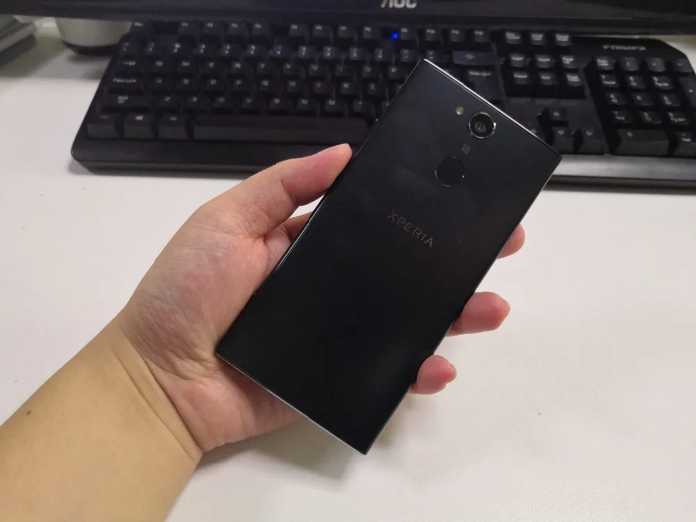 Разблокированный мобильный телефон Sony Xperia XA2, четыре ядра, 5,2 дюймов, 3 ГБ ОЗУ, 32 Гб ПЗУ, камера 23 МП, LTE 1080 P, две sim-карты