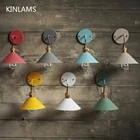 Современный настенный светильник в скандинавском стиле, декоративная лампа-Зонтик для ресторана, лампа-макароны для гостиной, спальни, коридора, лестницы, прикроватного столика, украшение для дома