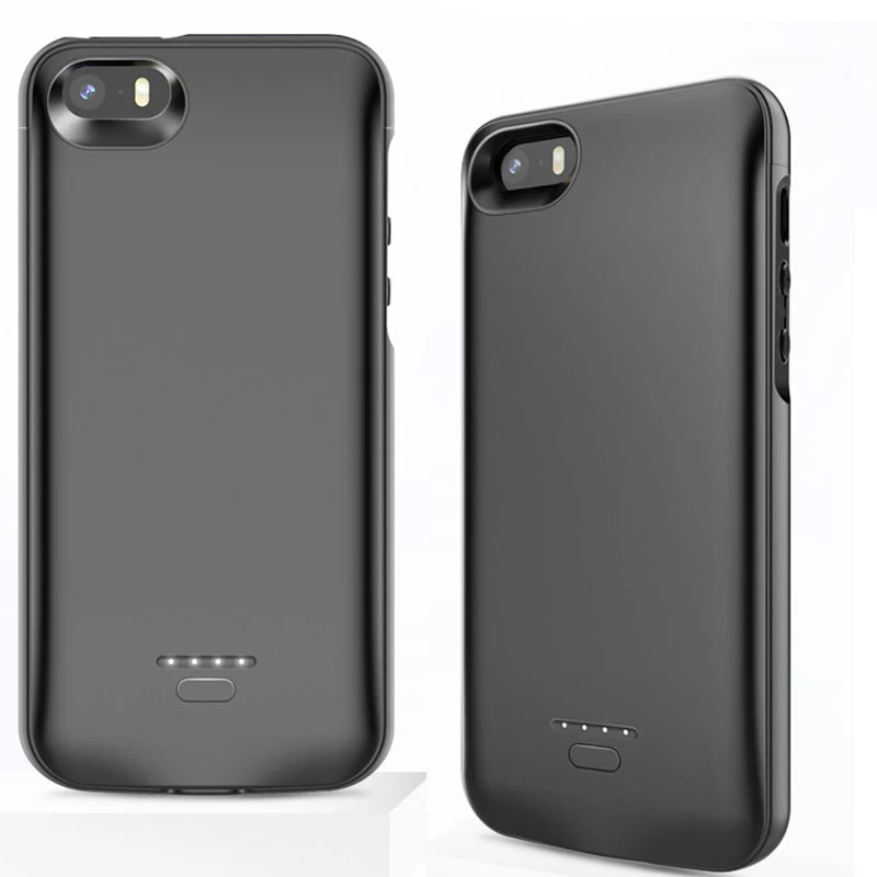 Чехол для зарядного устройства iPhone 8 7 6 6S чехол 4000/5500 мАч внешний аккумулятор 6s plus