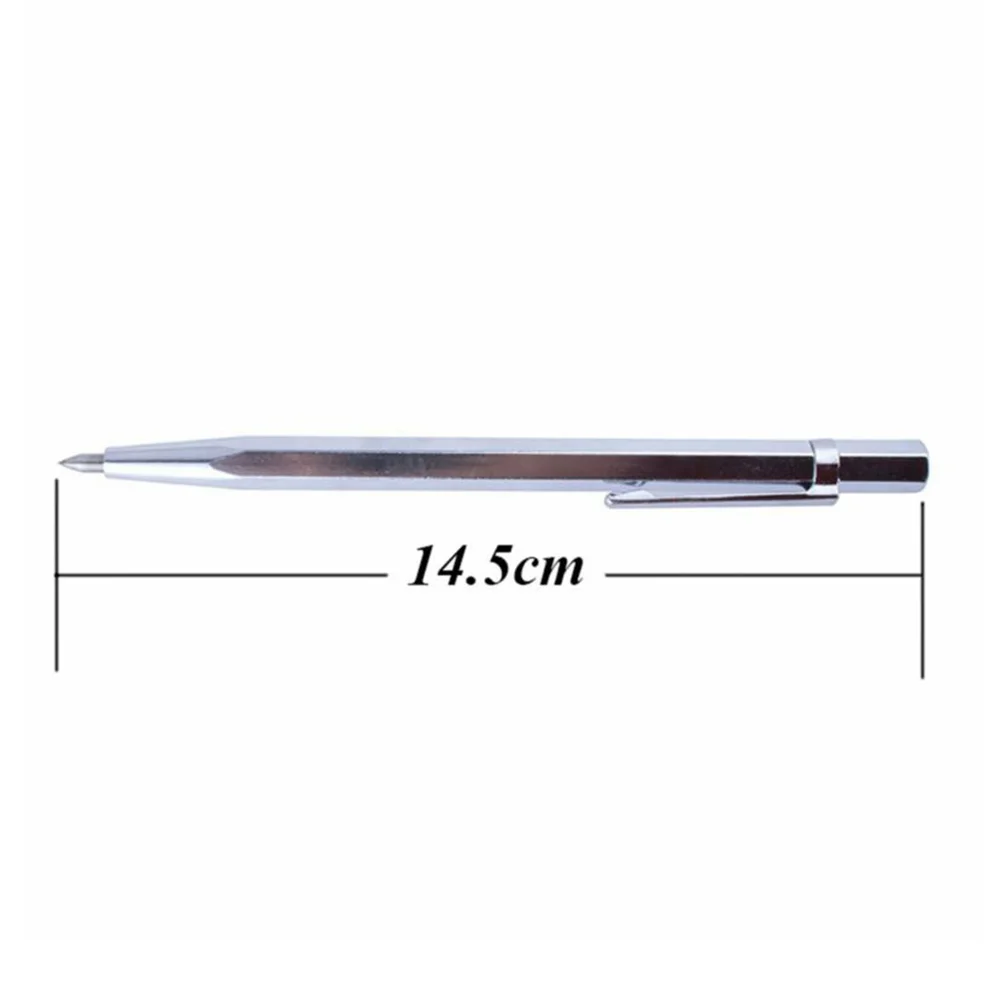 

Tip Marker pen Scriber Scribe Mark Marker Metal Silver Carbide Scribing Pen Useful